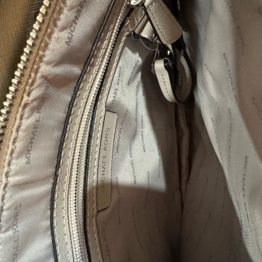 Michael Kors Black and White Patterned Tote - Picture 6 of 8